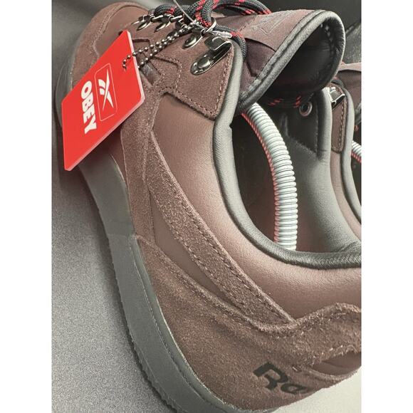 Sz 12 - Reebok OBEY x BB4000 2 Brown main image 5